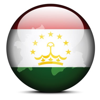 Cumhuriyeti Tacikistan bayrağı düğmesini göster