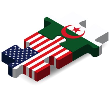 ABD ve Cezayir bayrakları bulmaca 