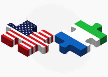 ABD ve Sierra Leone bayrakları bulmaca