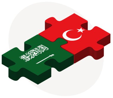 Suudi Arabistan ve Türkiye bayrakları bulmaca 
