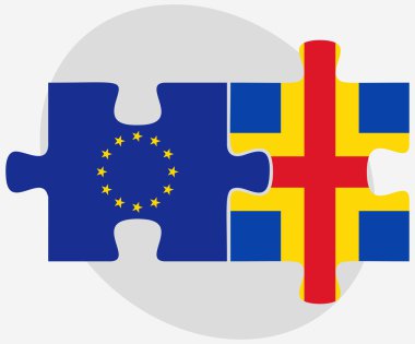 Avrupa Birliği ve bulmaca Bayraklarda gösterdi Adaları