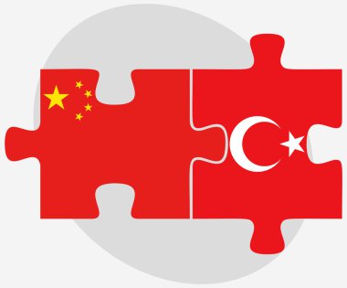 Çin ve Türkiye bayrakları bulmaca