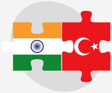 Hindistan ve Türkiye bayrakları bulmaca