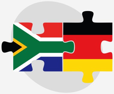 Güney Afrika ve Almanya bayrakları bulmaca