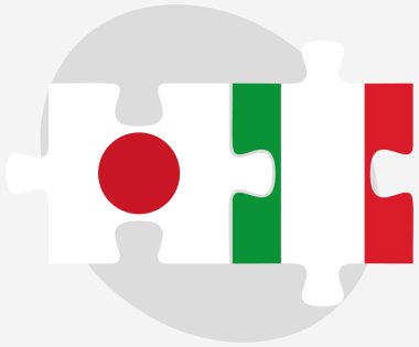 Japonya ve İtalya bayrakları bulmaca
