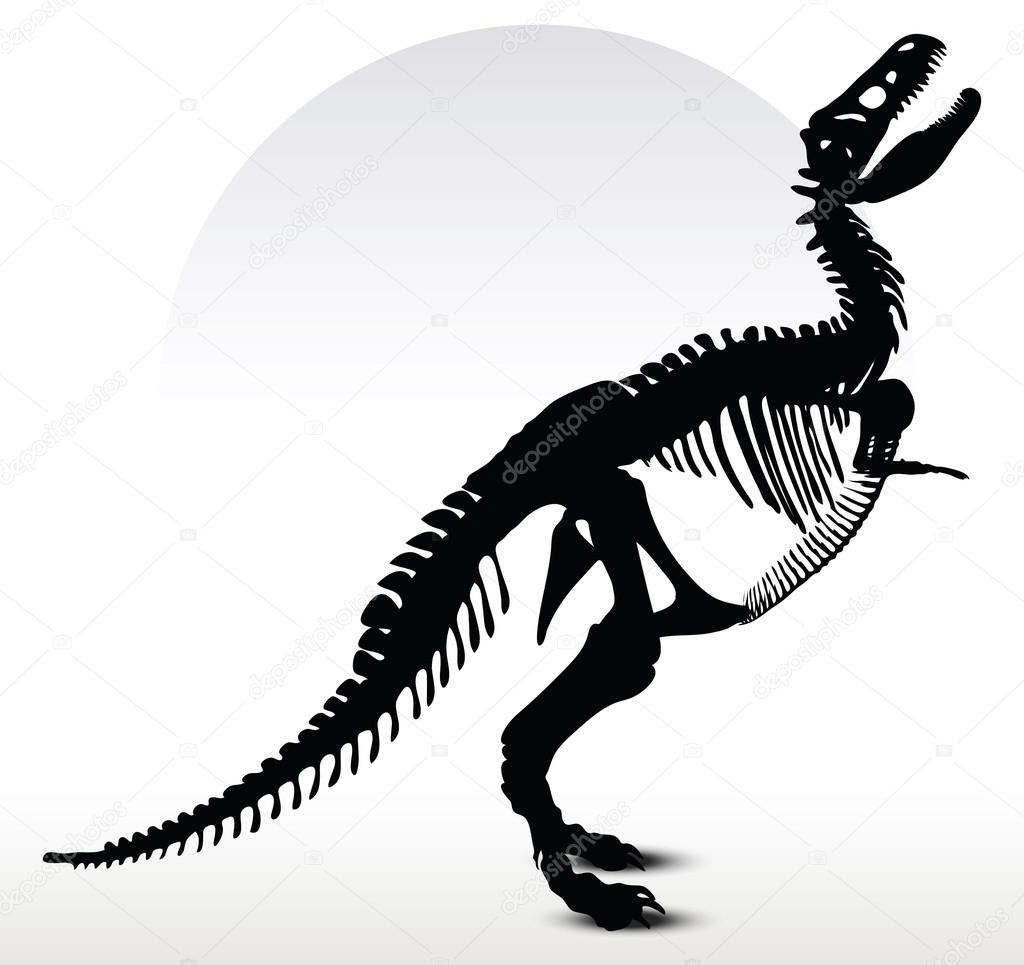 dinosaurs trex skeleton