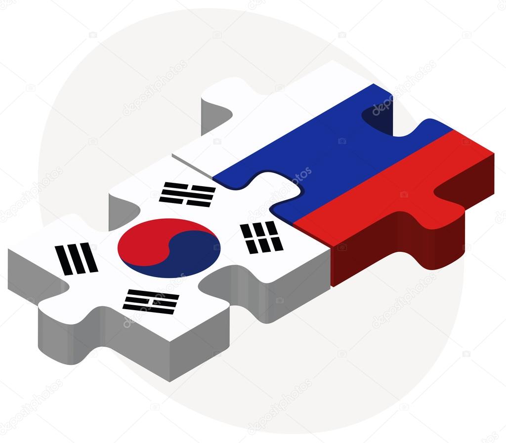 South Korea and Russian Federation in puzzle