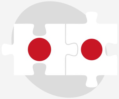 Japonya ve Japonya bayrakları bulmaca