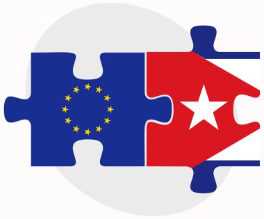 Avrupa Birliği ve Küba bayrakları bulmaca