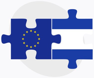 Avrupa Birliği ve El Salvador bayrakları bulmaca