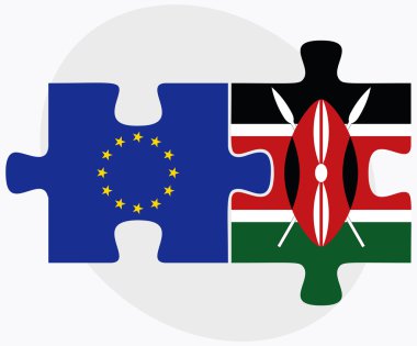 Avrupa Birliği ve Kenya bayrakları bulmaca