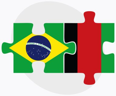 Brezilya ve Afganistan bayrakları bulmaca