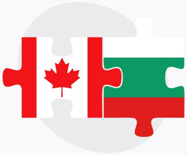 Kanada ve Bulgaristan bayrakları bulmaca