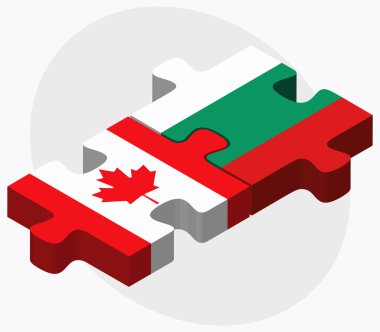 Kanada ve Bulgaristan bayrakları bulmaca