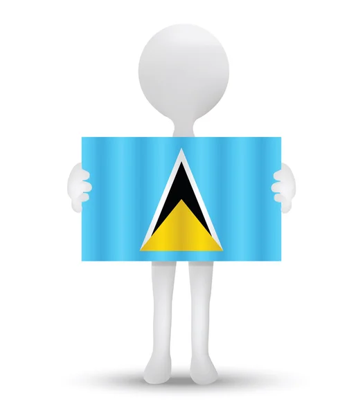 Saint lucia — Stockvector