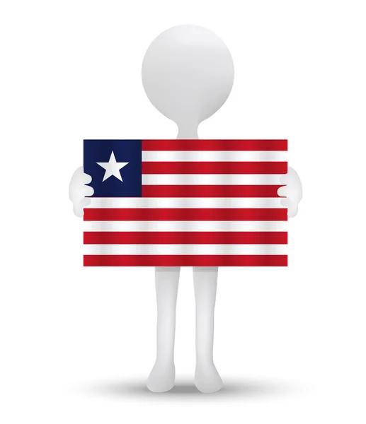 Repubblica di Liberia — Vettoriale Stock