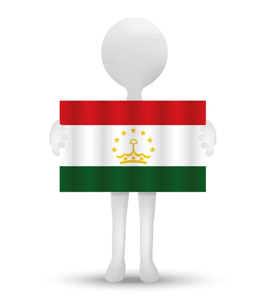 Republiek Tadzjikistan — Stockvector