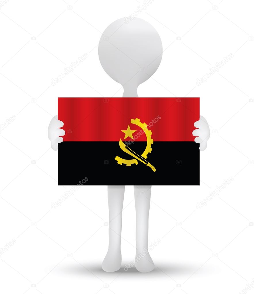 flag of Republic of Angola