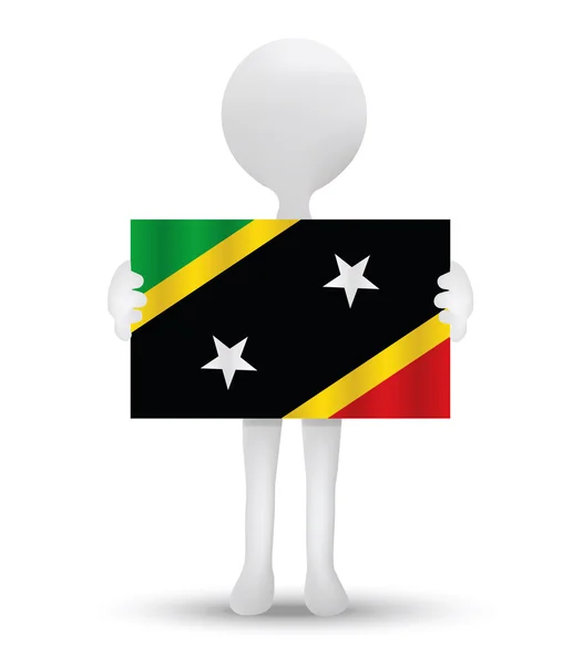 Saint Kitts and Nevis — Stock Vector