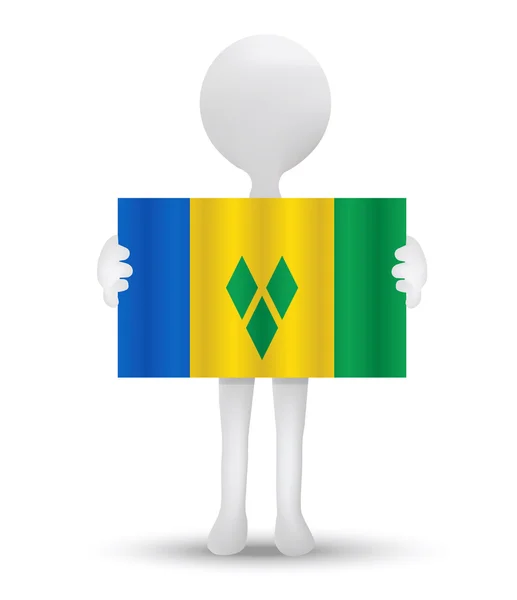 Svatý Vincenc a Grenadiny — Stockový vektor