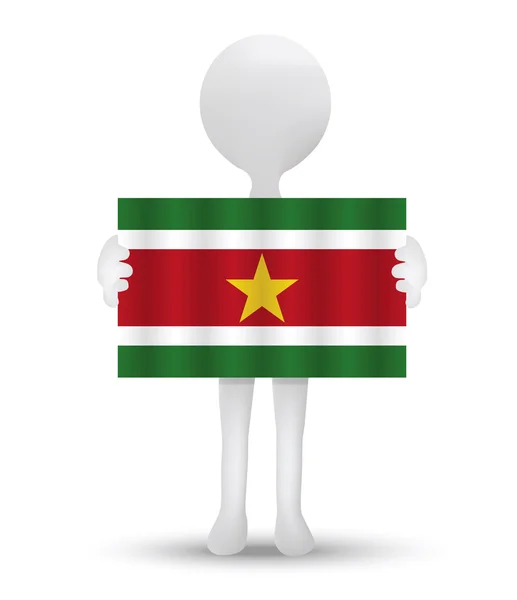 Surinamská republika — Stockový vektor