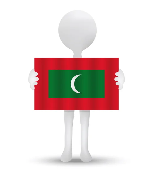 Republica Maldive — Vector de stoc