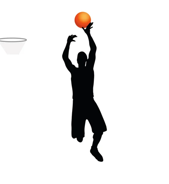 Basketball player — Stock Vector