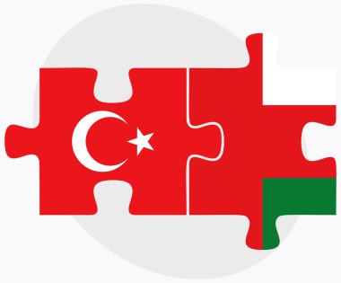 Türkiye ile Umman bayrakları