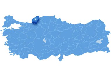 Türkiye, Zonguldak Haritası