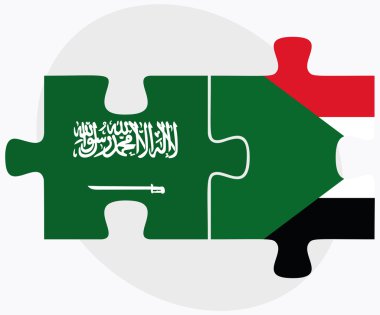 Suudi Arabistan ve Sudan bayrakları