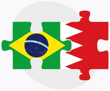 Brezilya ve Bahreyn bayrakları