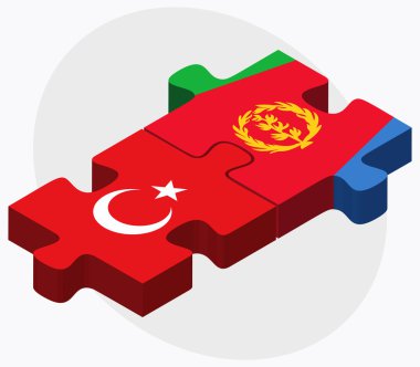 Türkiye ve Eritre bayrakları