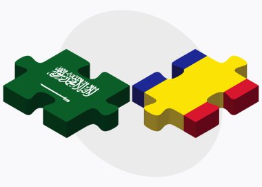 Suudi Arabistan ve Andorra bayrakları