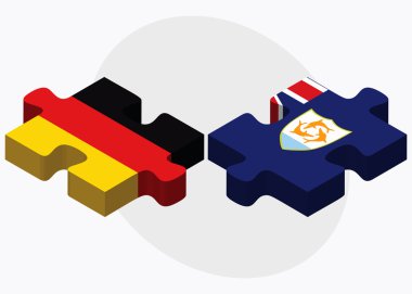 Almanya ve Anguilla bayrakları