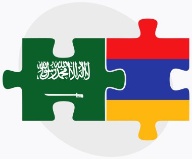 Suudi Arabistan ve Ermenistan bayrakları bulmaca