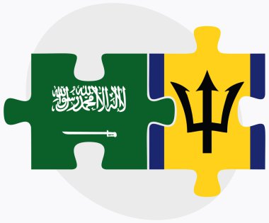 Suudi Arabistan ve Barbados bayrağı