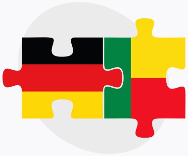 Almanya ve Benin bayrakları