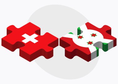 İsviçre ve Burundi bayrağı