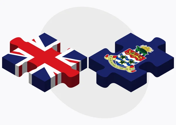 Великобритания и Каймановы острова — стоковый вектор