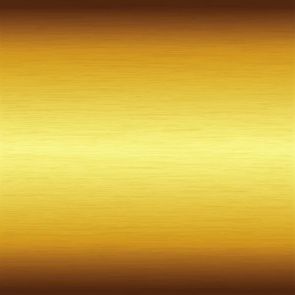 Brushed gold surface — Stock Vector