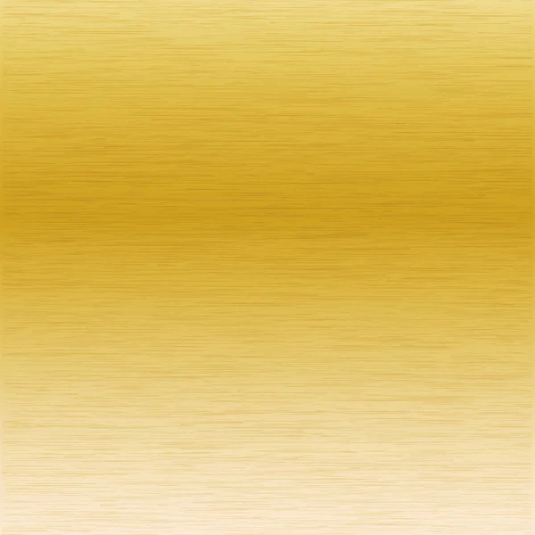 Kartáčovaný povrch zlatý — Stockový vektor