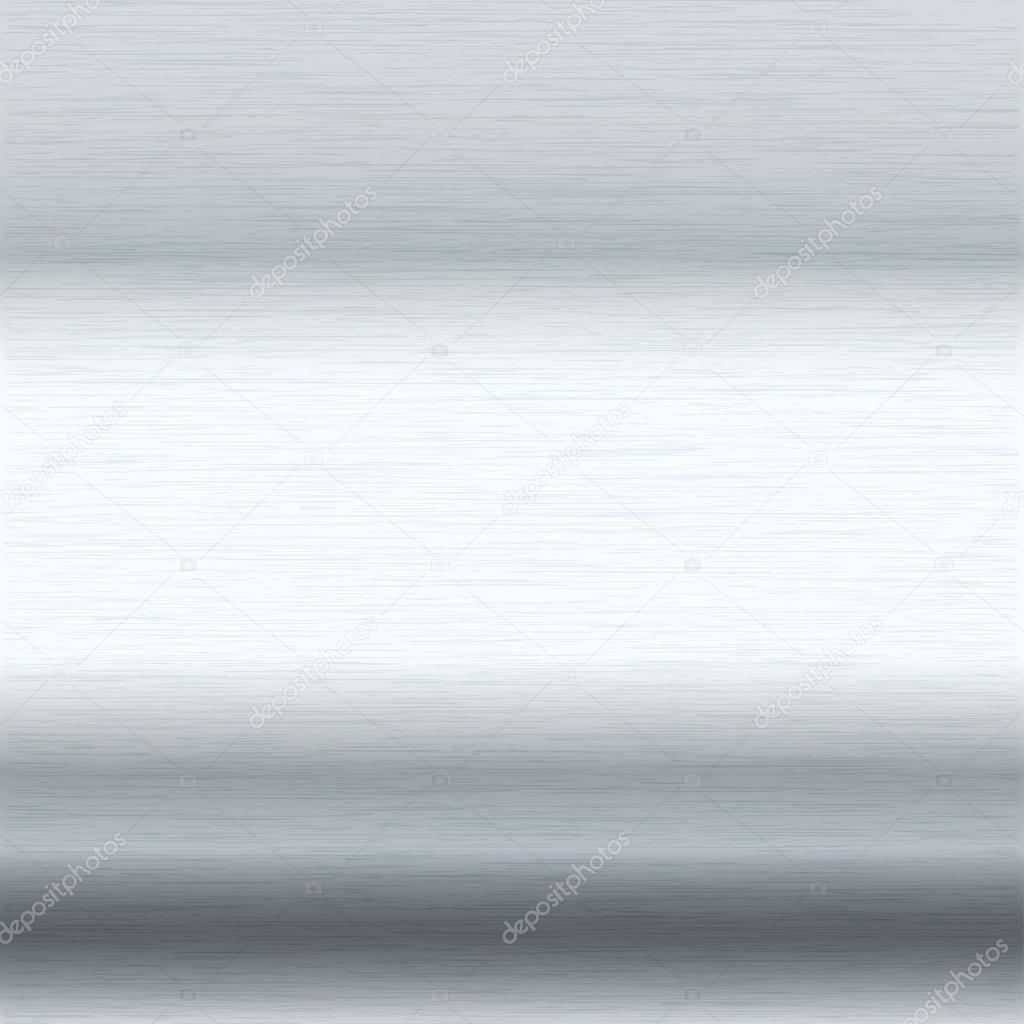 brushed silver surface