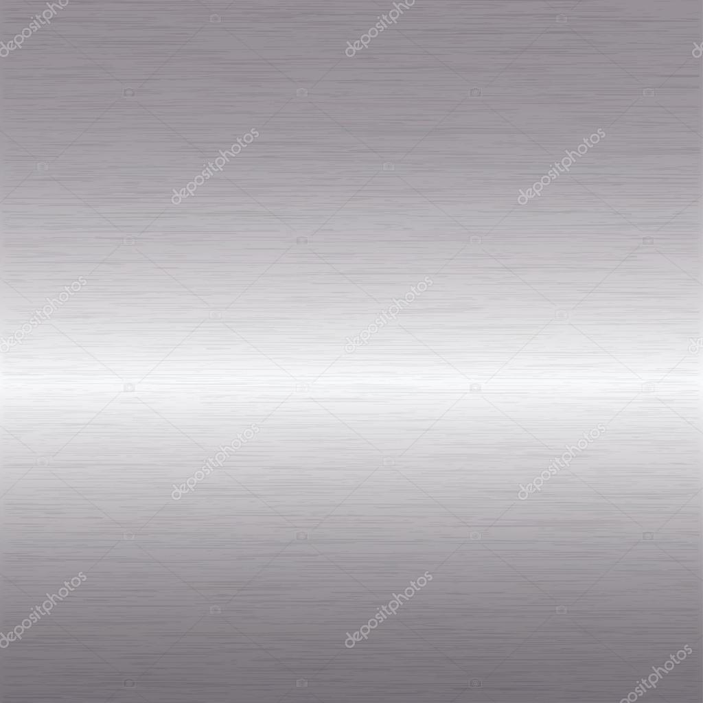brushed silver surface