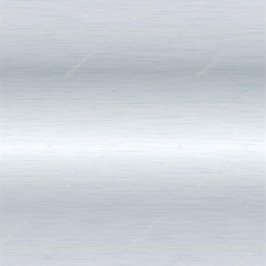 brushed silver surface