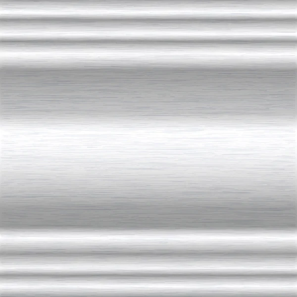 Oberfläche aus gebürstetem Aluminium — Stockvektor
