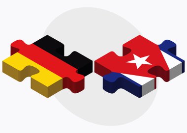 Almanya ve Küba bayrakları