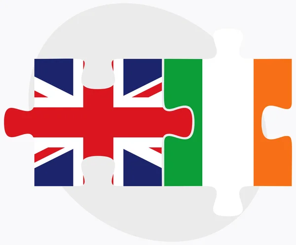 United Kingdom and Ireland — Stock Vector