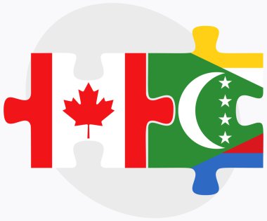 Kanada ve Komor bayrağı