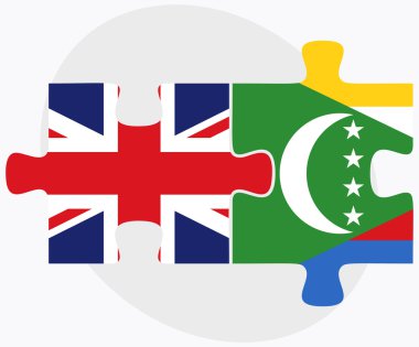 Birleşik Krallık ve Komor bayrağı