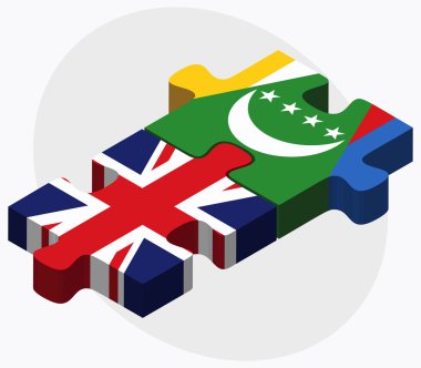 Birleşik Krallık ve Komor bayrağı